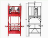 Suspended Platform with CE Certificate for Elevator Installation