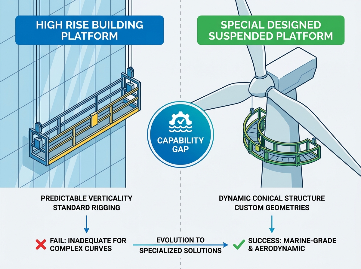 Offshore Wind Turbine Maintenance Platform